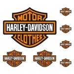 Adesivo Capacete Harley Davidson Clothes