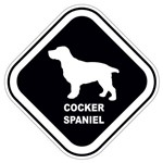 Adesivo Cocker Spaniel