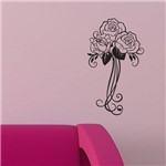 Adesivo de Parede - Bouquet de Rosas - N6020