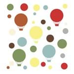 Adesivo de Parede Decorativo Balões Coloridos - Skip Hop