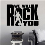 Adesivo de Parede We Will Rock You