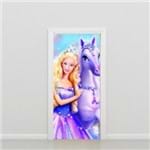 Adesivo de Porta Quarto Barbie Purple PO517050