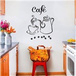 Adesivo Decorativo para Cozinha Hora do Café