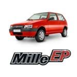 Adesivo Emblema Mille EP Uno Mille EP Cromado Resinado