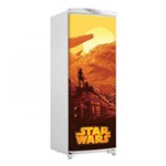 Adesivo Geladeira Envelopamento Porta Star Wars 2 - Até 1,50x0,60 M