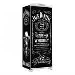 Adesivo Geladeira Envelopamento Total Jack Daniels Coronel - Até 1,70x0,65 M