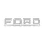 Adesivo Letreiro Ford da Tampa da Caçamba F1000 1993 1994 1995 1996 1997 1998 Prata