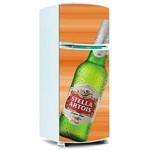 Adesivo para Envelopamento de Geladeira Porta - Cerveja Stella Artois