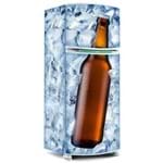 Adesivo para Envelopamento de Geladeira Toda - Cerveja no Gelo