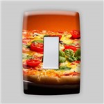 Adesivo para Espelho de Tomada ou Interruptor - Comidas - Pizza