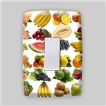 Adesivo para Espelho de Tomada ou Interruptor - Frutas - Salada de Frutas 7