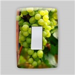Adesivo para Espelho de Tomada ou Interruptor - Frutas - Uva Verde 2