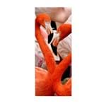 Adesivo para Porta Flamingos Casal 210x90cm