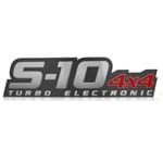 Adesivo S10 2009 2010 2011 - Modelo S10 Turbo Electronic 4X4 Vermelho