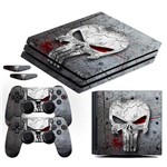 Adesivo Skin Playstation 4 PRO Justiceiro The Punisher