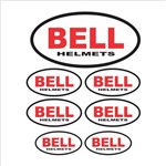 Adesivos Capacete Bell Helmets Refletivo não Desbota Mod 2