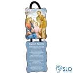 Adorno de Porta Retangular - Sagrada Família - Mod 02 | SJO Artigos Religiosos