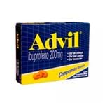 Advil 200mg Wyeth 20 Comprimidos
