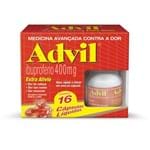 Advil 400mg 16 Cápsulas Gelatinosas