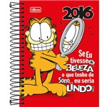 Agenda Juvenil Garfield Fundo Vermelho 2016 - Tilibra