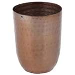 Água de Coco Vaso Decorativo Slim 10 Cm Old Copper
