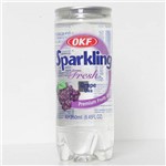 Agua Saborizada Sparkling Okf Fresh Uva 250ml