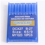 Agulha Overlock Interlock com 10 DC27 9 Okachi