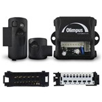Alarme Automotivo Olimpus Keyless March Versa Padlock Fast Connection Original Sensor Ultrassom Plug & Play