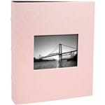 Álbum Black Ferragem para 200 Fotos 10x15cm Rosa - Ical