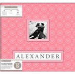 Álbum para Scrapbook K&C WER250 Pink Alexander 30,5x30,5 Rosa