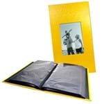 Album Plastificado Amarelo Monumentos P/ 300 Fotos 10x15 Cm
