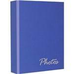 Álbum Pocket Chies Classic Azul Royal com Solda para 100 Fotos 10x15cm