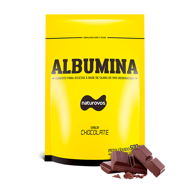 Albumina Chocolate (500g) Naturovos