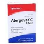 Alergovet C 1.4MG -10/Comprimidos