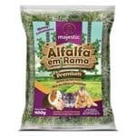 Alfafa em Rama Super Premium para Roedores Pacote 400g - Majestic Pet