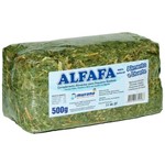 Alfafa Prensada 500g - Hamster, Chinchila, Porquinho