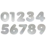Algarismo Alumínio Polido Número 2 - 28000 - STANFER