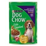 Alimento Cao Dog Chow 100g Sc ao Molho Cordeiro