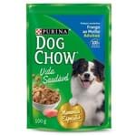 Alimento Cao Dog Chow 100g Sc ao Molho Frango