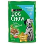 Alimento Cao Dog Chow Filhote 100g Sc Molho Frango