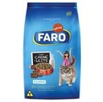 Alimento Gato Faro 1kg Filhotes Carne Leite