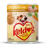 Alimento Úmido Keldog Frango, Ervilha e Cenoura 280g