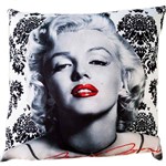 Almofada com Enchimento Marilyn Monroe Lipstick