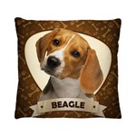 Almofada Decorativa Cachorro Beagle com Refil 40x40