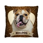 Almofada Decorativa Cachorro Bulldog com Refil 40x40