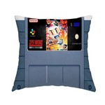 Almofada Decorativa Super Nintendo Labels Bomberman