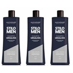 Alta Moda Men Grisalho Shampoo 250ml (kit C/03)