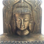 Altar de Estátua de Buda Castiçal e Incensário 21cm