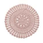 Americano de Crochet Rosa Chá Ø 38 Cm
