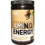 Amino Energy On Optimum Nutrition 30 Doses - Sabor ICED CAFé VANILLA FLAVOR